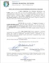 EDITAL DE CONVOCACÃO DO PRIMEIRO SUPLENTE DE VEREADOR